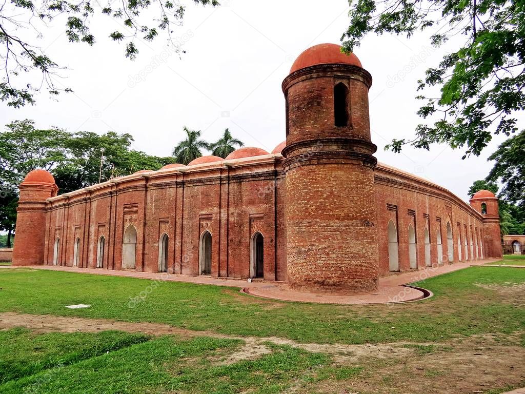 The Sixty Dome Mosque, commonly known as Shait Gambuj Mosque, is a UNESCO World Heritage Site in Bangladesh