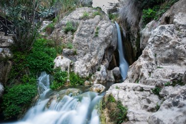 Algar Falls. Region Alicante. Spain clipart