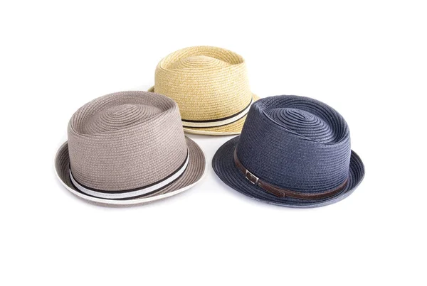 Chapeaux de paille pour hommes — Photo