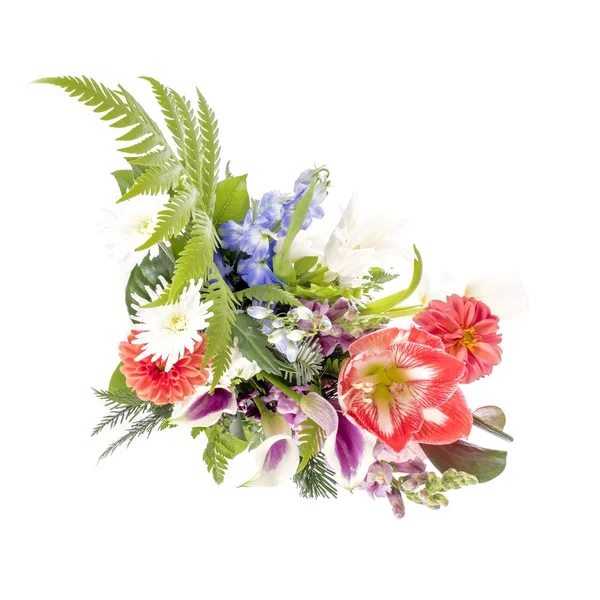 Boeket van gemengde bloemen — Stockfoto