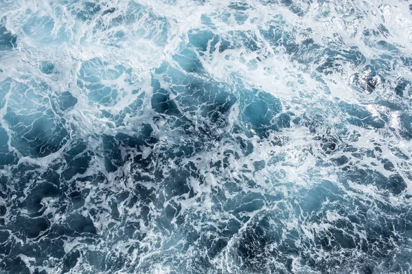 Nahaufnahme Der Oberfläche Des Ozeans Bewegung — Stockfoto