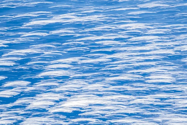 Abstracte Blauwe Witte Achtergrond Gemaakt Van Weerspiegeling Van Zonlicht Oceaan — Stockfoto