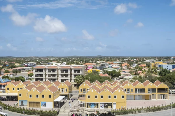 Kralendijk Bonaire April 2018 Blick Auf Kralendijk Von Einem Kreuzfahrtschiff — Stockfoto