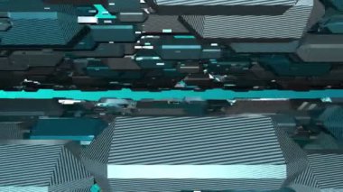 3d nesne animasyonu arka plan döngü