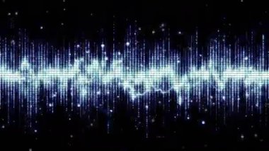 Kılavuz elektro spektrum animasyon arka plan