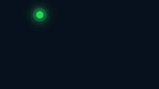 Abstract Seamless Looped Animation Glowing Neon Sphere Lines Projeto Fundo — Vídeo de Stock