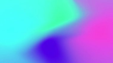 Renkli Neon Sıvı Gradyan Animasyonu. Pürüzsüz Renk Geçişleriyle Soyut Arkaplan Taşıma. 4k Canlı Doku, Ekran Koruyucu.