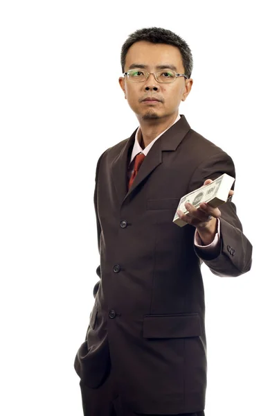 Hombre de negocios asiático Imagen de stock