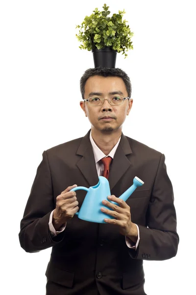 Hombre de negocios asiático Imagen de archivo