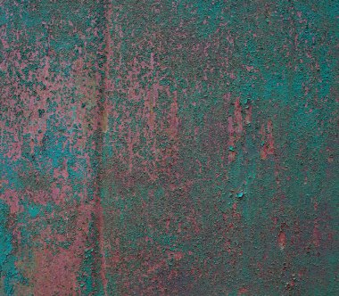 Pas metal ve yaşlı boya doku