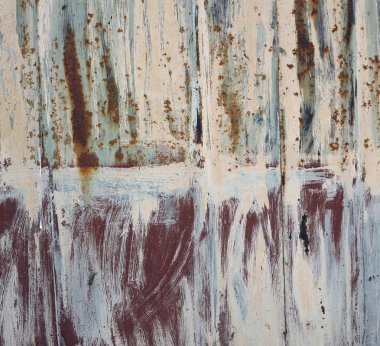 Pas metal ve yaşlı boya doku