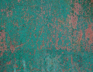 Pas metal ve yaşlı boya doku