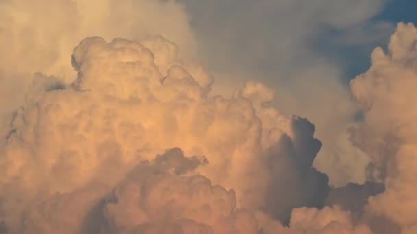 Gök gürültüsü fırtına bulutları — Stok video