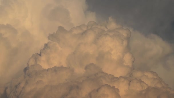 Thunder storm clouds — Stock Video