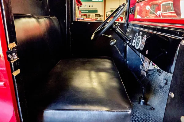 Classic old truck details in museum — Stock Photo, Image