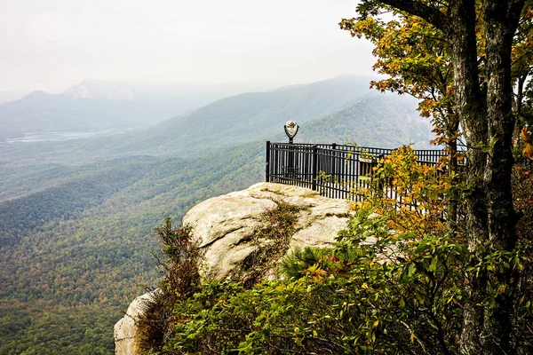 Over het hoofd zien landschapsmening bij cedar mountain — Stockfoto