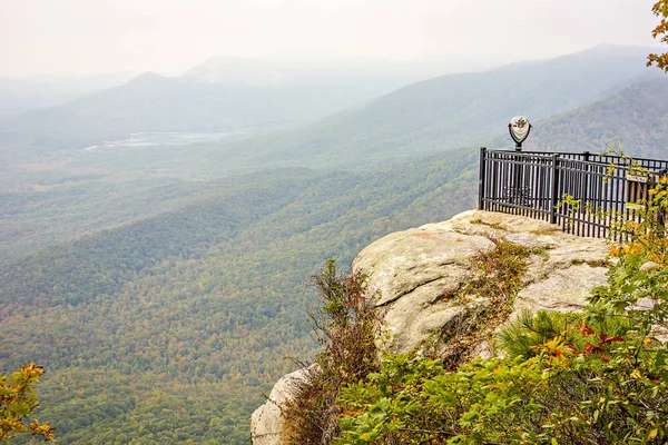 Over het hoofd zien landschapsmening bij cedar mountain — Stockfoto