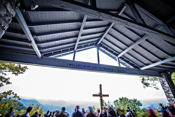 Greenville County, Sc - 15 Ekim 2016 - gündoğumu Symmes Chapel, — Stok fotoğraf