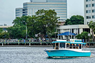Bir görünümü Wilmington Kuzey Carolina Cape Fear RI arasında