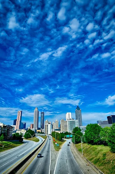 Atlanta georgia ciudad vista al centro de skyline — Foto de Stock