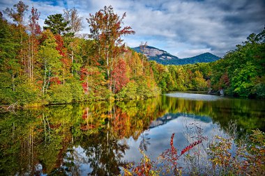 lake jocassee ve tablo rock dağ Güney caro yakındaki manzaralar