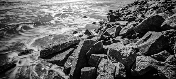 Scene costiere intorno alla follia spiaggia sud carolina — Foto Stock