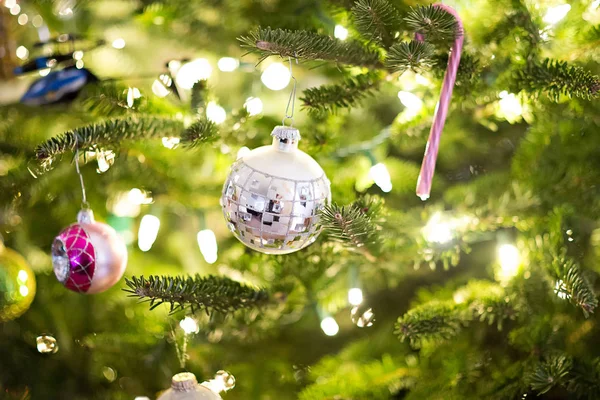 Varias decoraciones caseras de Navidad para las vacaciones — Foto de Stock