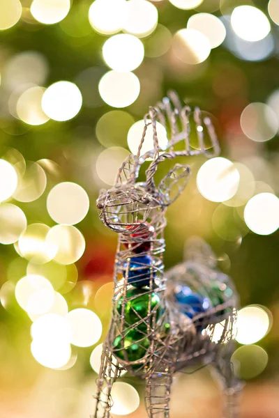 Verschillende home kerstdecoraties voor de feestdagen — Stockfoto