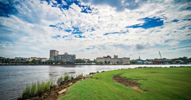 Görünüm Wilmington Kuzey Carolina Nehri