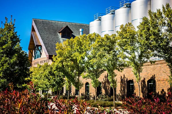 FLETCHER, NC 15 de octubre de 2016 - Sierra Nevada Brewery — Foto de Stock