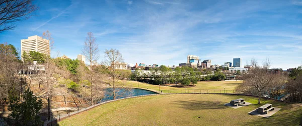 Columbia south carolina city skyline view from an overlook — Stock Photo, Image