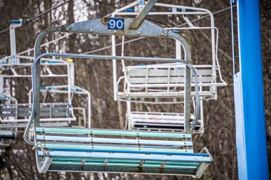 meşgul kayak sezonu bir kış yer Kayak tatil