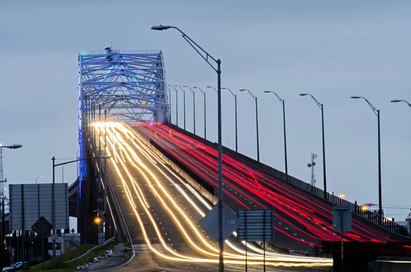 Ponte portuária em Condado de Kendall, Texas — Fotografia de Stock