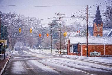 kış sezonu york Güney Carolina