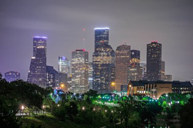Houston texas manzarası, Merkez