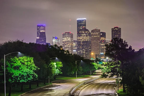 Houston texas skyline and downtown — Stock Photo, Image