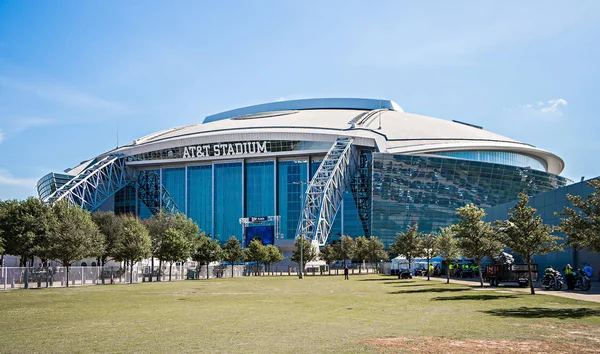 April 2017 Arlington Texas - AT&T NFLcowboys  football stadium o — Stock Photo, Image