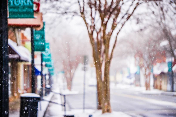 Зимний сезон в Йорке Южная Каролина — стоковое фото
