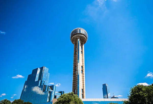 Dallas texas city Panorama a centrum města — Stock fotografie