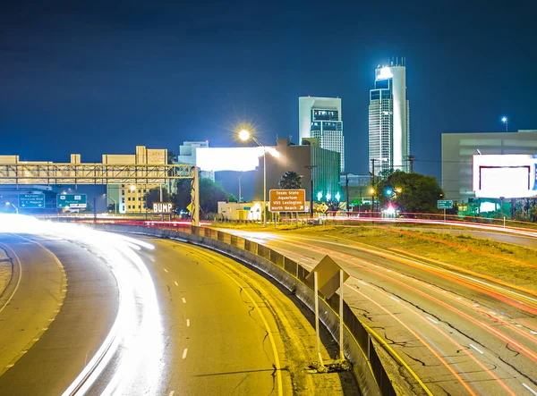 Night scenes around corpus christi texas — Stock Photo, Image