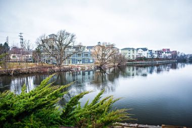 Traverse CITY michigan sahne etrafında michigan Gölü üzerinde