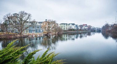 Traverse CITY michigan sahne etrafında michigan Gölü üzerinde
