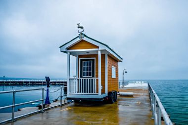 Traverse CITY michigan sahne etrafında michigan Gölü üzerinde