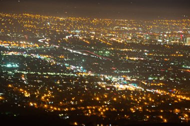 San jose şehir ışıkları gece