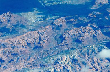 flting Arizona Büyük Kanyon Dağları yakınında flagstaff üzerinde