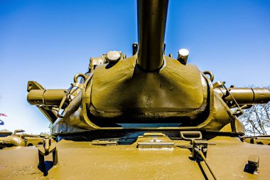 bir ordu tank parçaları closeup