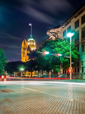 Houston texas şehir şehir sokak ve manzarası