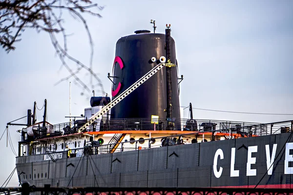 Barco histórico en Cleveland — Foto de Stock