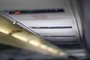 bir ticari havayolu sahneleri içinde