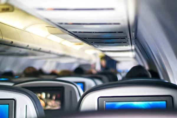 Dentro de una línea aérea comercial escenas —  Fotos de Stock